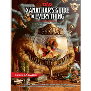 Cover Image: Xanathar's Guide to Everything